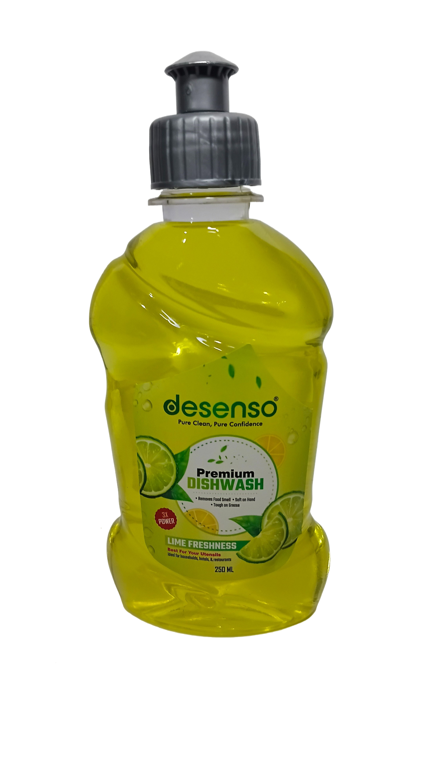Desenso Lemon Dish Wash ā Powerful Grease Cleaner with Fresh Lemon 250ml